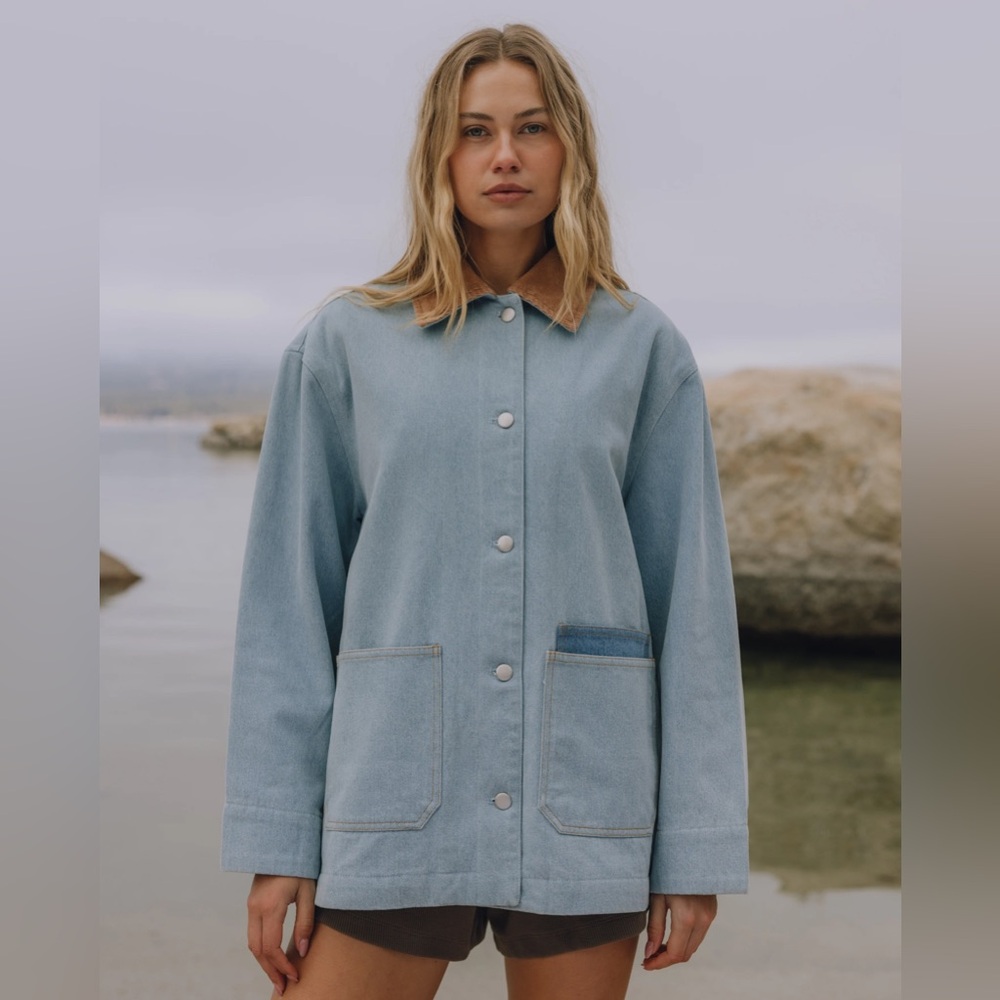 DAILY DRILLS - denim barn jacket - NEW WITH TAGS